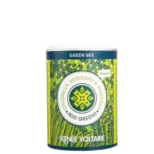Green Mix Chlorella, Wheatgrass & Ginger, 100 g