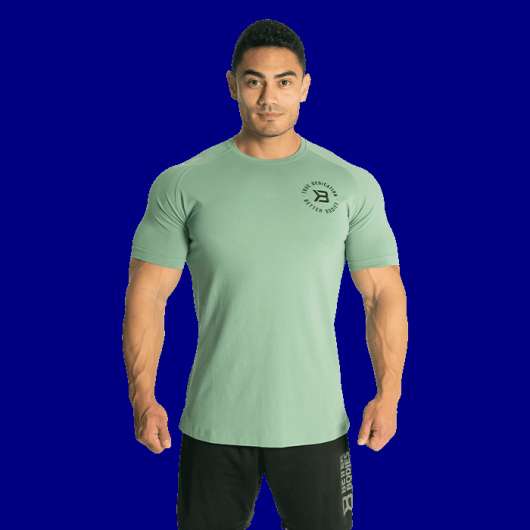 Gym Tapered Tee, Teal Green