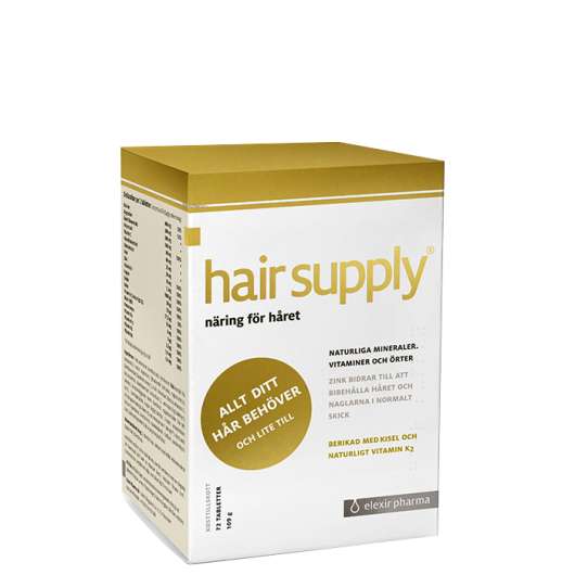 Hair Supply, 72 tabletter