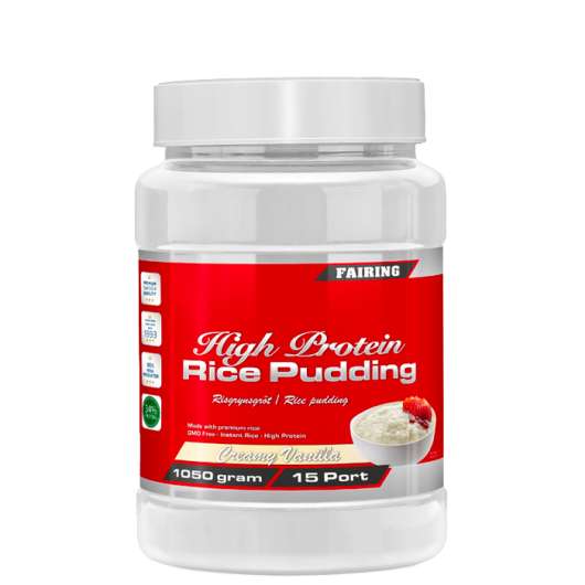High Protein Rice Pudding, 1050 g, Creamy Vanilla