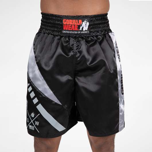 Hornell Boxing Shorts, Black/Grey