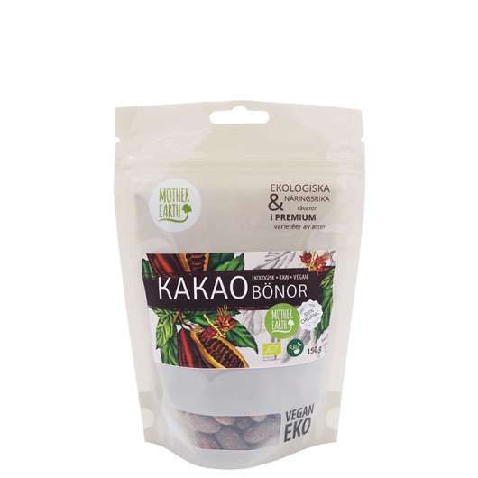 Kakaobönor Pangoa Premium Raw Ekologiska 150 g