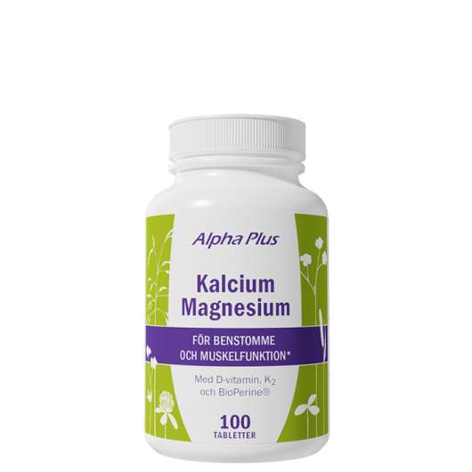 Kalcium Magnesium, 100 tabletter