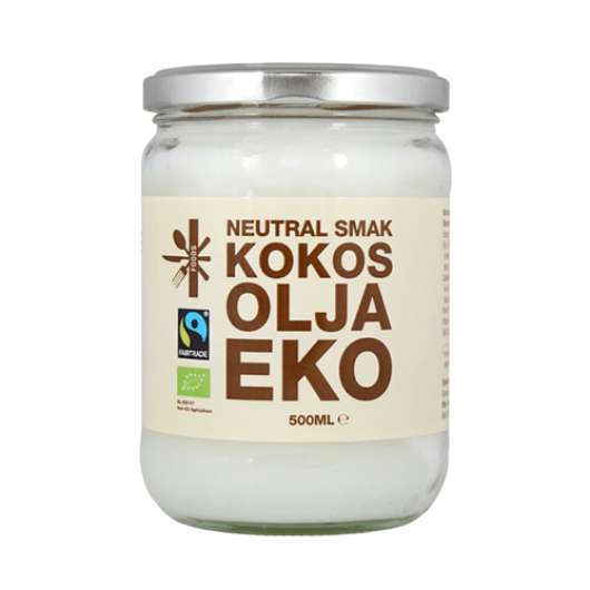 Kokosolja Neutral 500ml - Fair Trade EU Organic