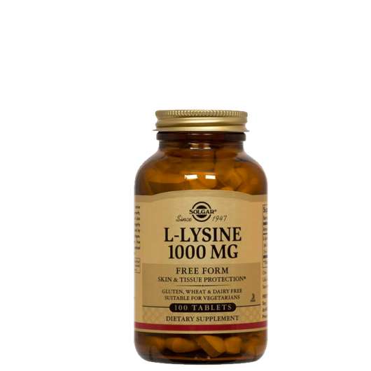 L-lysine 1000 mg, 100 tabletter