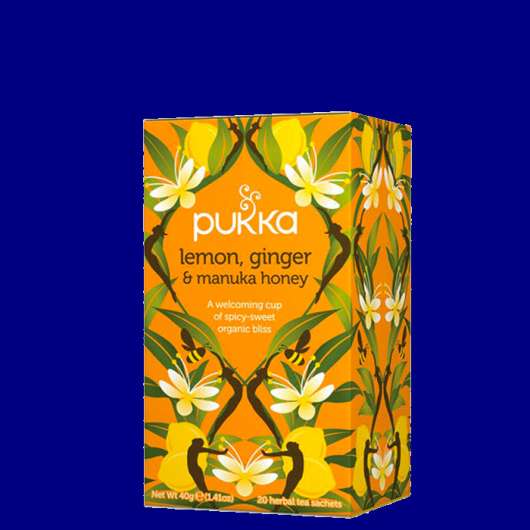 Lemon/Ginger/Manuka Te, 20 tepåsar