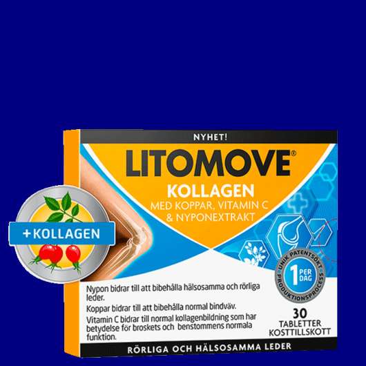 Litomove Kollagen, 30 tabletter