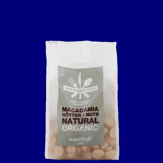 Macadamianötter Naturella, 200g, EU EKO
