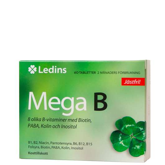 Mega B, 60 tabletter