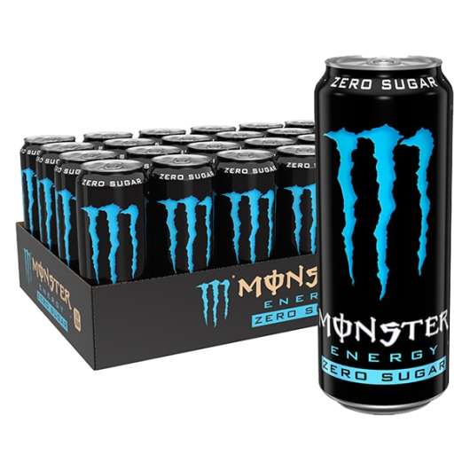 Monster Energy Absolutely Zero Sugar 24x500ml