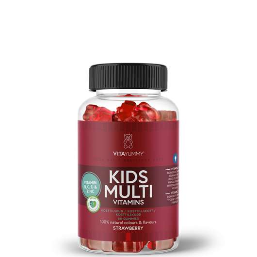 Multivitamin Barn Jordgubb 60 Gummies