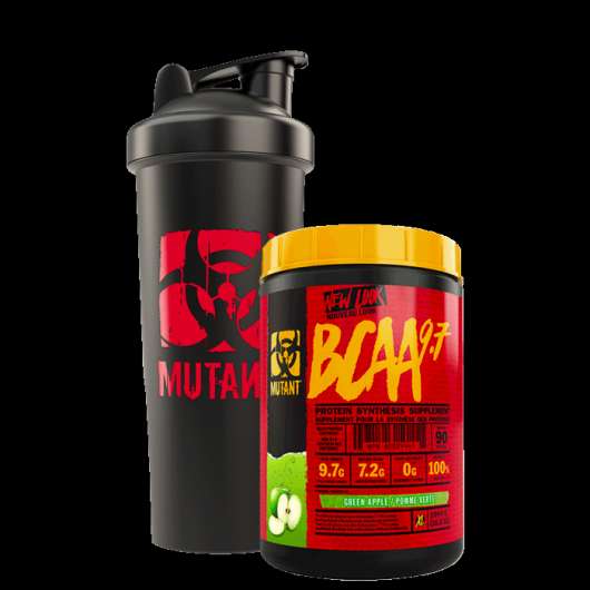 Mutant BCAA 9.7, 30 servings + Shaker Deluxe