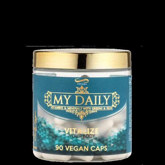 My Daily Vitamins & Minerals By Laila Bagge, 90 caps
