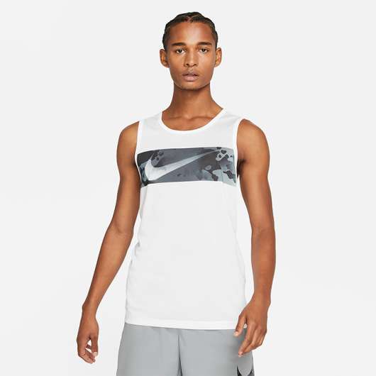 Nike Leg Tank Camo, White