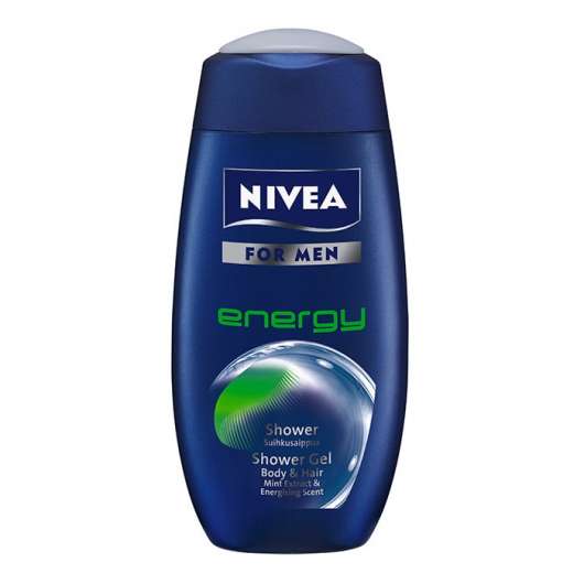 Nivea Shower Energy For Men, 250ml