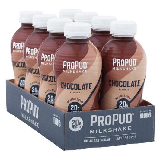 Njie ProPud Protein Milkshake Chocolate 8x330ml