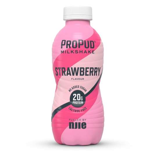 Njie ProPud Protein Milkshake Strawberry 330ml