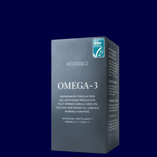 Nordbo Omega-3 ASC, 120 kapslar