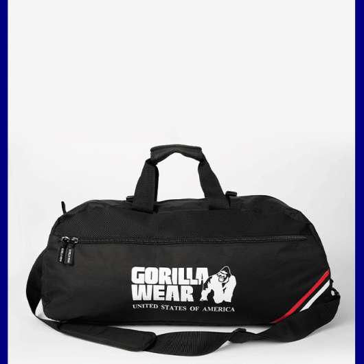 Norris Hybrid Gym Bag/Backpack, Black