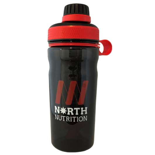 North Nutrition Bottle 600ml Black
