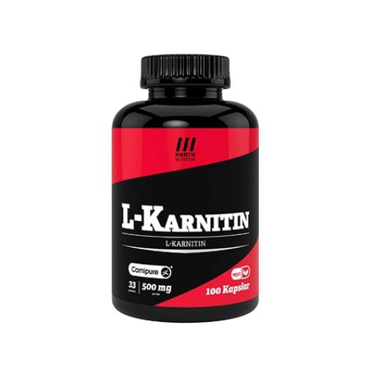 North Nutrition L-Karnitin 500g 100 Kapslar