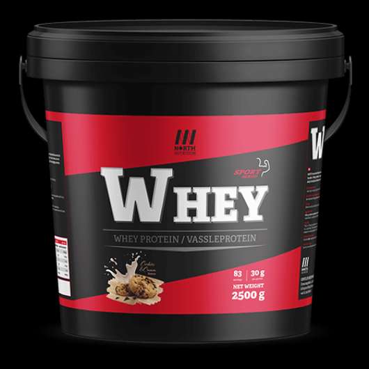 North Nutrition Whey Cookies & Cream 2500g