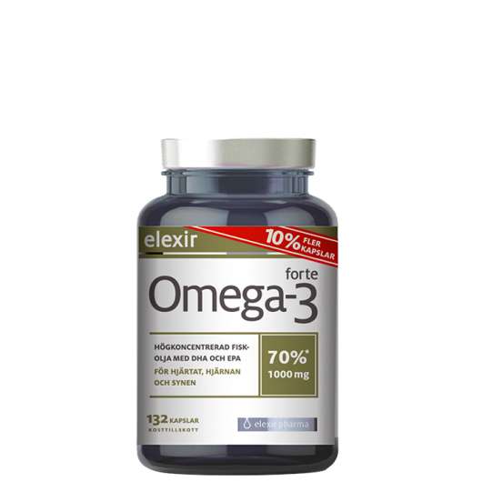 Omega-3 forte 1000 mg, 132 kapslar