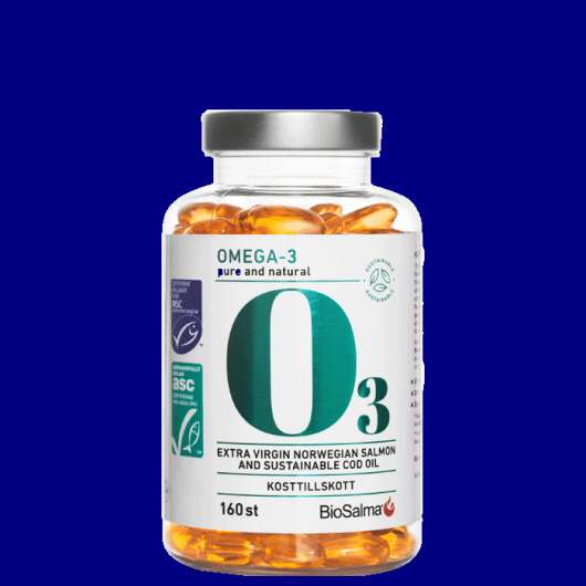 Omega-3 Pure And Natural Cod And Salmonoil 800mg MSC/ASC