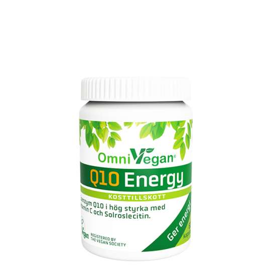 OmniVegan Q10 Energy, 60 kapslar
