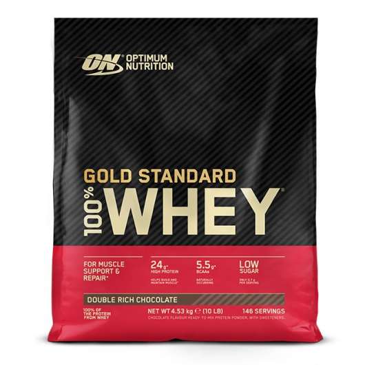 Optimum Nutrition Gold Standard 100% Whey Double Rich Chocolate 4,54kg