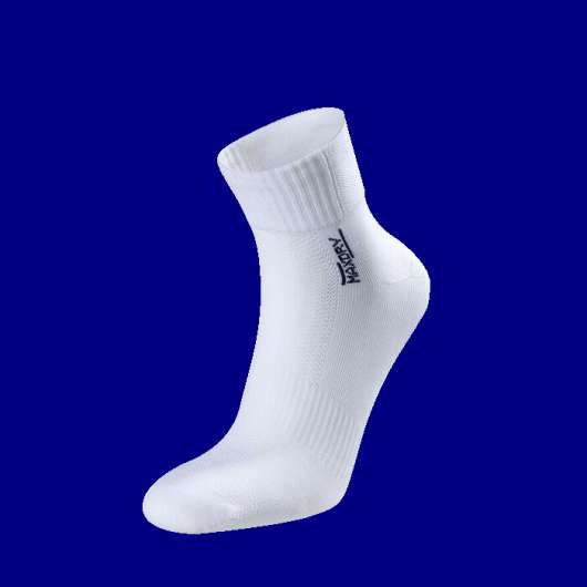 Pierre Robert Womens Sport Socks Mid Cut X2, White, 37-40