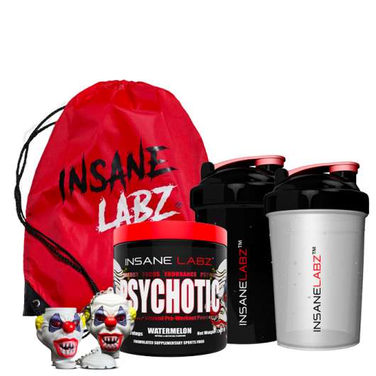 Psychotic Pre-Workout, 35  servings + free Insane Product