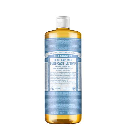 Pure Castile Liquid Soap Baby-Mild (unscented) 945 ml