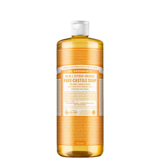 Pure Castile Liquid Soap Citrus-Orange 945 ml