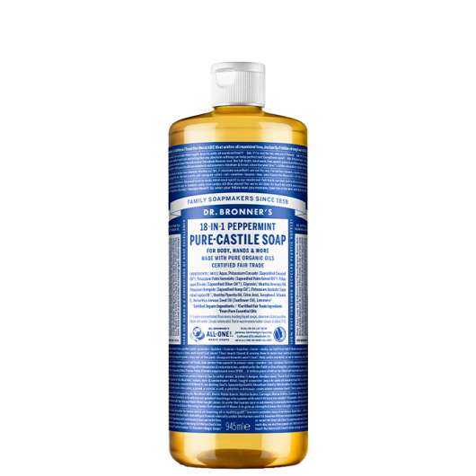 Pure Castile Liquid Soap Peppermint 945 ml