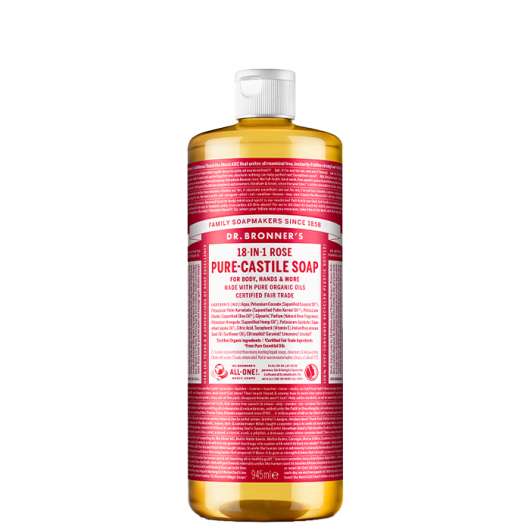 Pure Castile Liquid Soap Rose 945 ml
