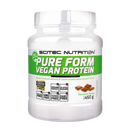 Pure Form Vegan Protein, 450 g