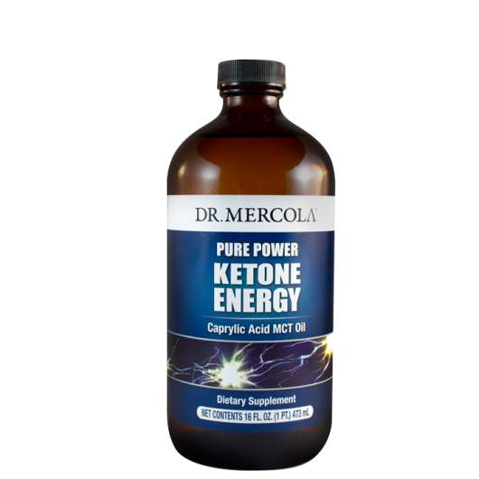 Pure Power Ketone Energy MCT Olja, 473 ml
