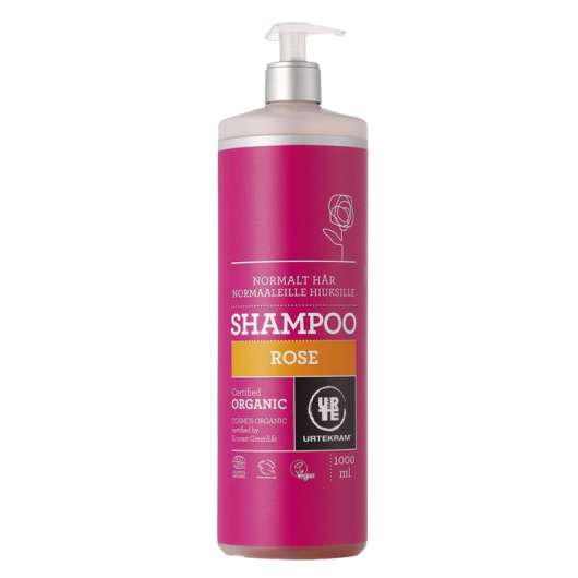 Shampoo Rose - Normalt Hår, 1000 ml