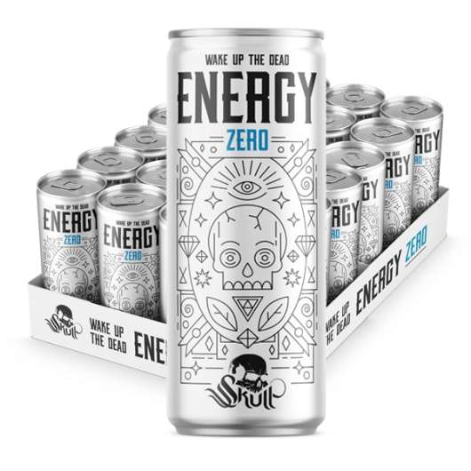 Skull Energy Zero 24x250ml