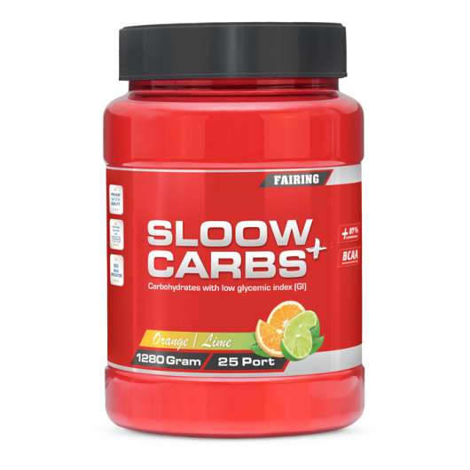 Sloow Carbs +, 1280 g