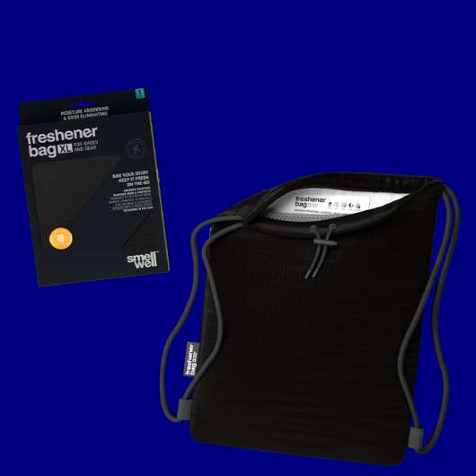 SmellWell - Freshbag XL , Solid Black