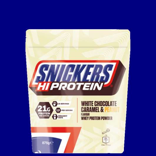 Snickers Protein Powder, 875 g, White Chocolate Peanut