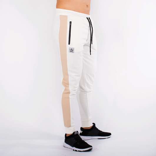 Star Gym Joggers, Off White/Sand