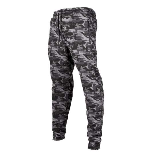 Star Nutrition Tapered Pants, Black Camo