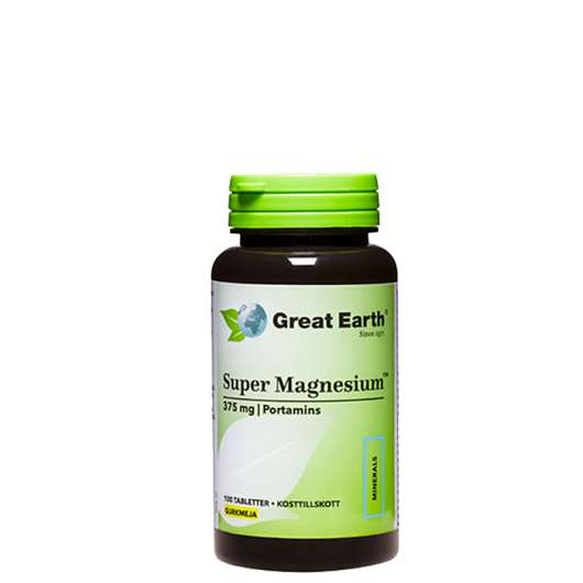 Super Magnesium 375 mg, 100 tabletter