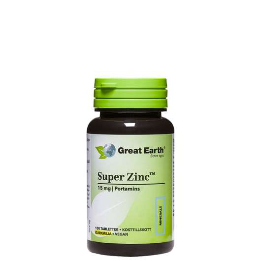 Super Zinc 15mg, 100 tabletter