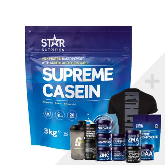 Supreme Casein 3 kg + Bonus Product!