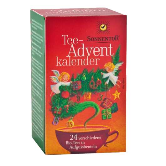 Te Adventskalender, 24 tepåsar
