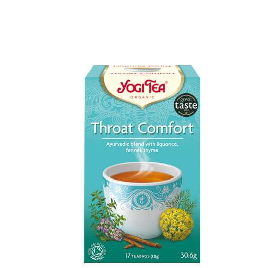 Throat Comfort, 17 tepåsar